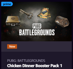 Chicken dinner booster pack 10