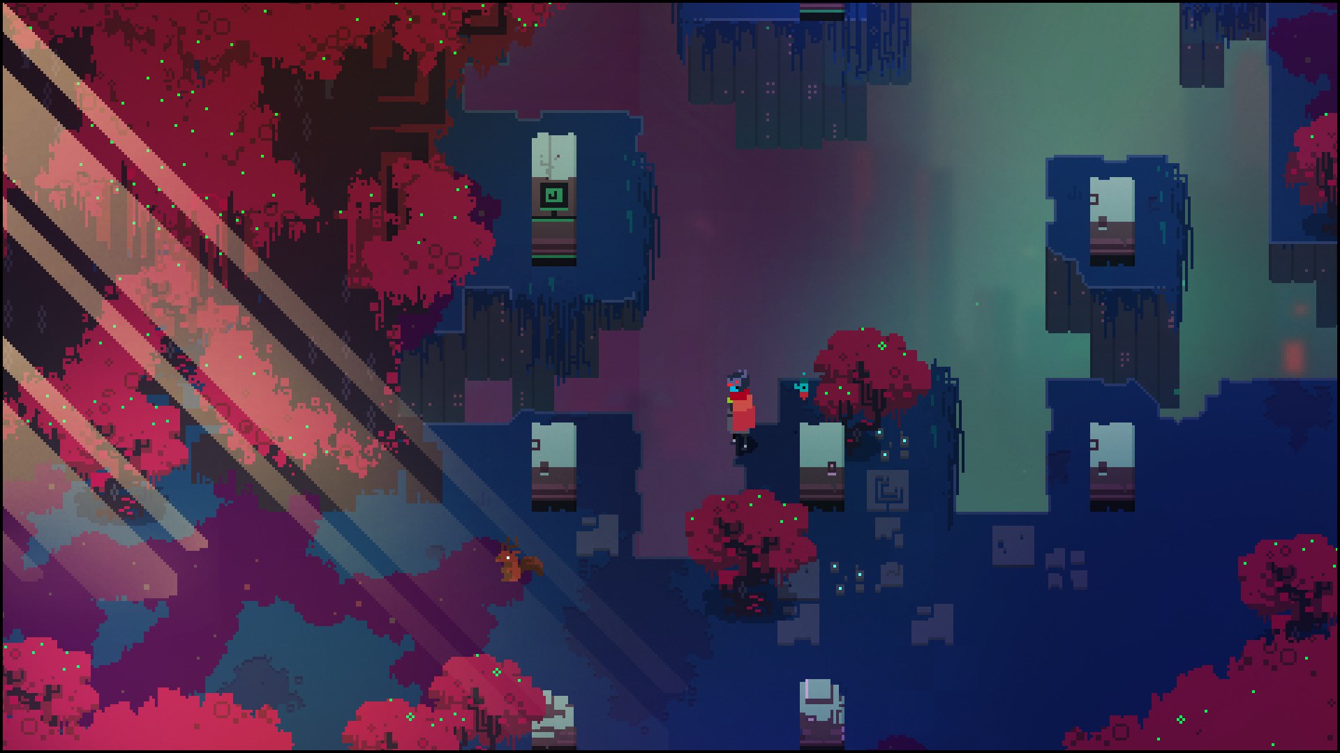 Light drifter. ХАЙПЕР Лайт дрифтер. Hyper Light Drifter Скриншоты. ХАЙПЕР Лайт дрифтер Скриншоты. Порт Hyper Light Drifter PS Vita.