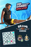 **Pro Gymnast Simulator + Brawl Chess XBOX*