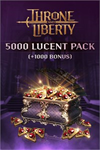 **THRONE AND LIBERTY - 5,000 Lucent Pack (+1 XBOX*DLC